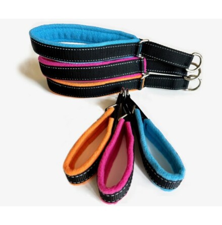 Reflex halsband med flecce